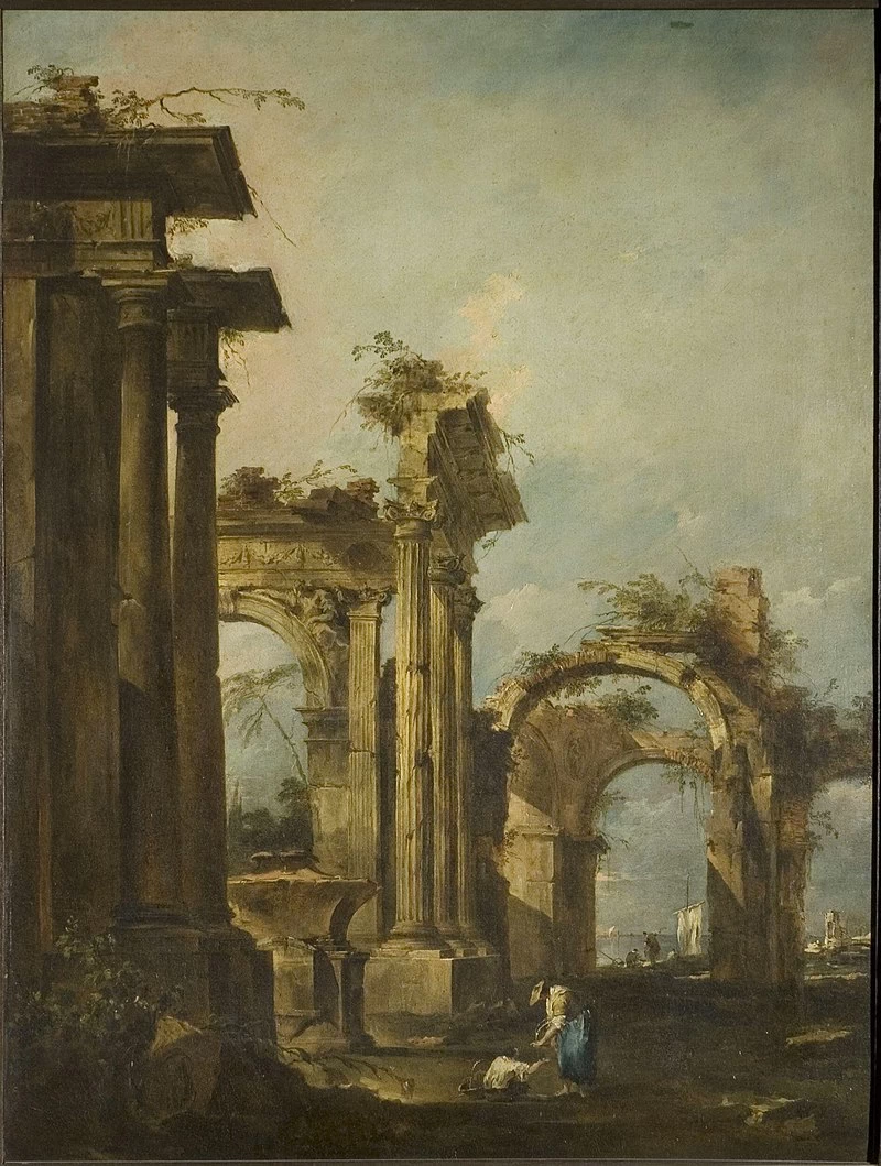 Capriccio con rovine romane - Victoria and Albert Museum, Londra